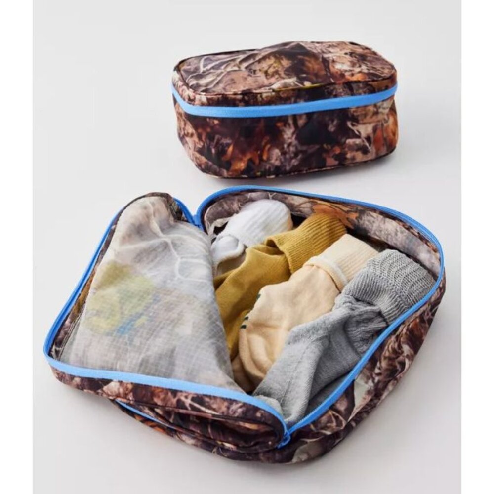 NWT Baggu Packing Cube Set - Photo Forest - Picture 3 of 6